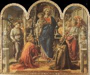 Jungfru Maria med barnet Fra Angelico